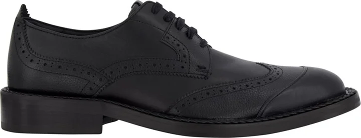 Karl Lagerfeld Paris Men's White Label Leather Wingtip Dress Shoes - Image 2