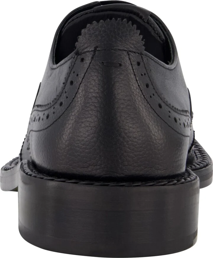 Karl Lagerfeld Paris Men's White Label Leather Wingtip Dress Shoes - Image 3