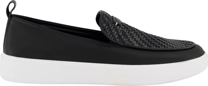 Karl Lagerfeld Paris Men's Woven Slip On Loafers - Image 2