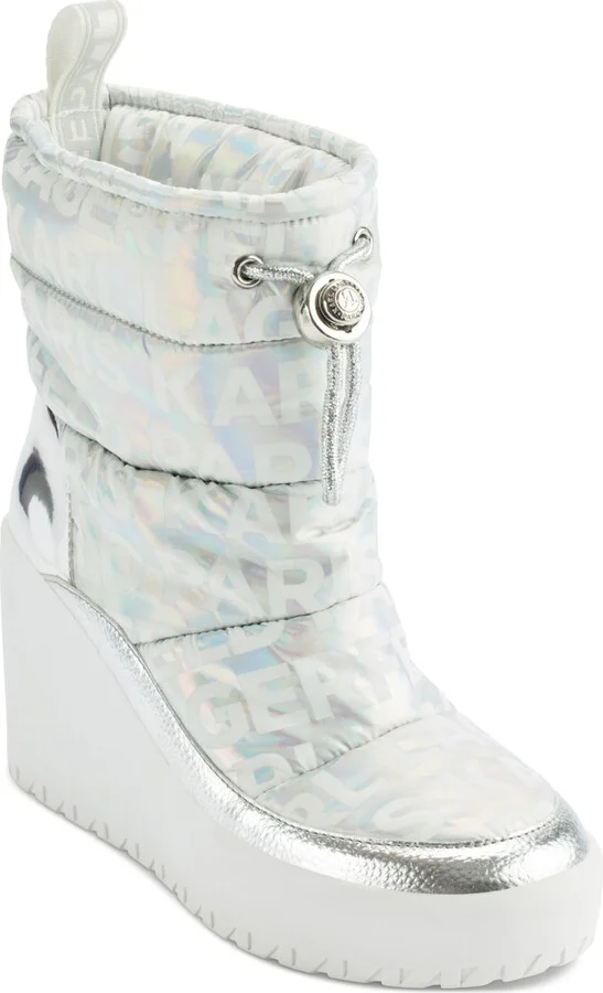 Karl Lagerfeld Paris Women's Berdina Wedge Booties