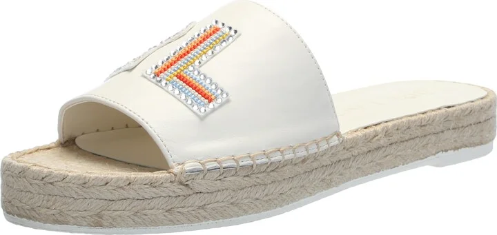 Karl Lagerfeld Paris Women's Caine Espadrille Sandal Slide