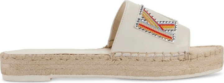 Karl Lagerfeld Paris Women's Caine Espadrille Slide Sandals - Image 2
