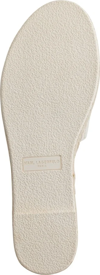 Karl Lagerfeld Paris Women's Caine Espadrille Slide Sandals - Image 5