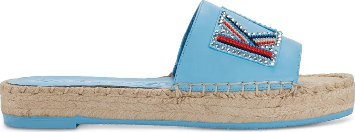 Karl Lagerfeld Paris Women's Caine Espadrille Slide Sandals - Image 6