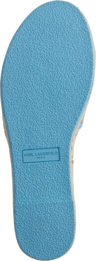 Karl Lagerfeld Paris Women's Caine Espadrille Slide Sandals - Image 9