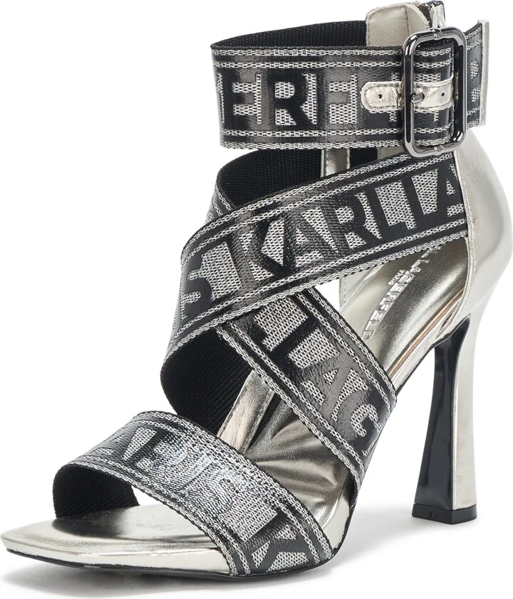 Karl Lagerfeld Paris Women's Careliz Everyday Strappy Sandal Wedge