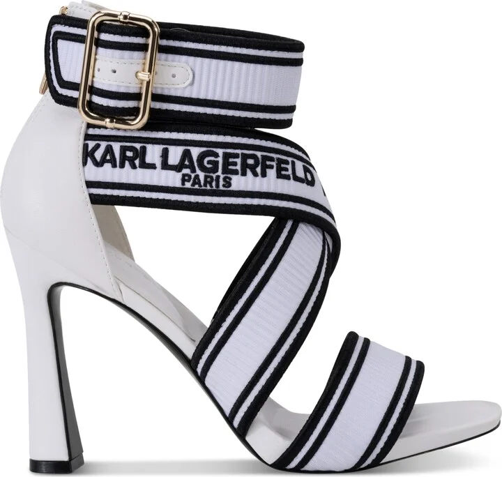Karl Lagerfeld Paris Women's Careliz Strappy Sandals - Image 6