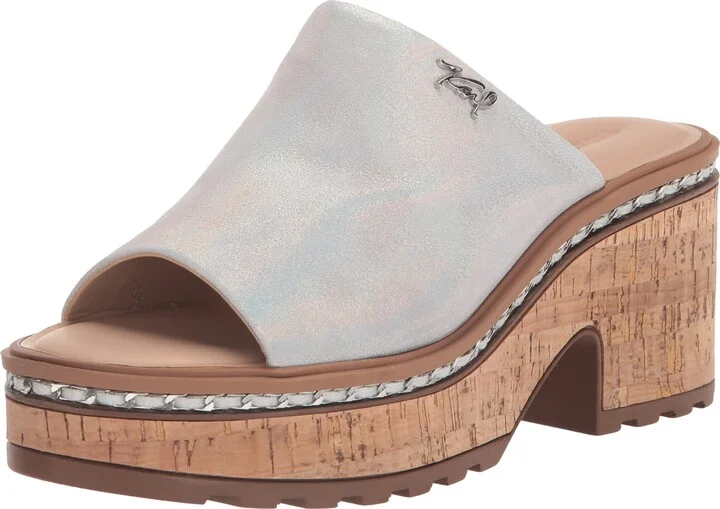 Karl Lagerfeld Paris Women's Carita Wedge Sandal Platform