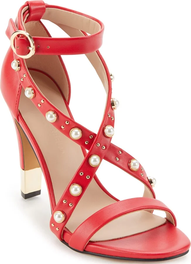 Karl Lagerfeld Paris Women's CEDRA Heeled Sandal