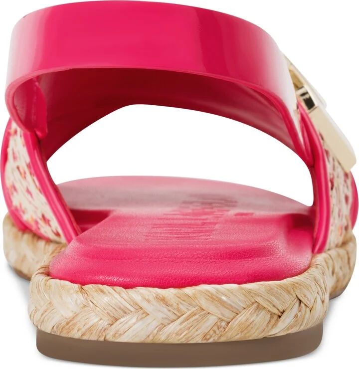 Karl Lagerfeld Paris Women's Charla Slingback Sandals - Natural/ Black - Image 7