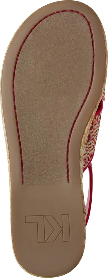 Karl Lagerfeld Paris Women's Charla Slingback Sandals - Natural/ Black - Image 9