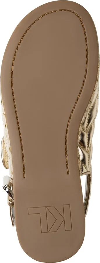 Karl Lagerfeld Paris Women's Charlay Almond Toe Flat Sandals - Image 5