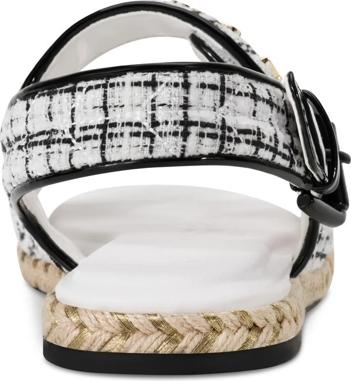 Karl Lagerfeld Paris Women's Charlay Almond Toe Flat Sandals - Image 7