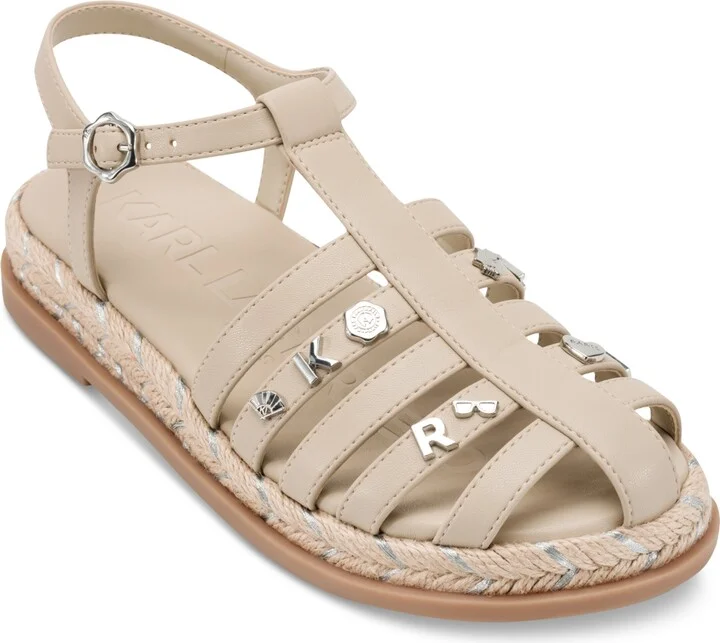 Karl Lagerfeld Paris Women's Chaselyn Espadrille Sandals