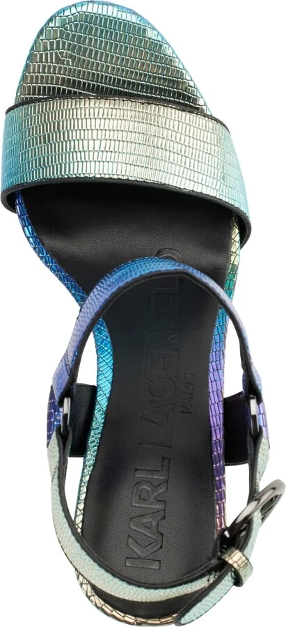 Karl Lagerfeld Paris Women's Cieone Ankle-Strap Sandals - Image 4