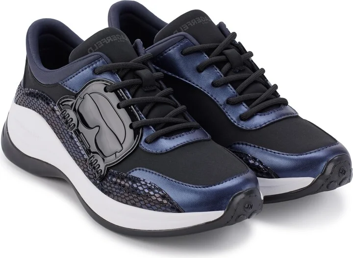 Karl Lagerfeld Paris Women's Coty Everyday Lace Up Sneaker
