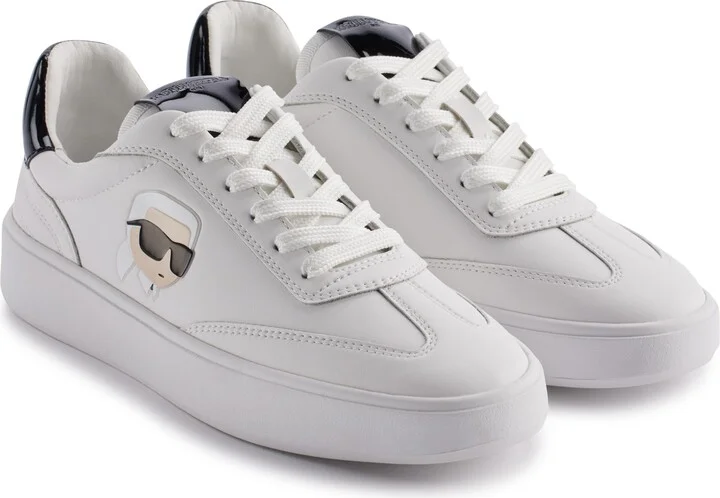 Karl Lagerfeld Paris Women's Cushioned Insole Everyday Sumava-Lace Up Sneaker