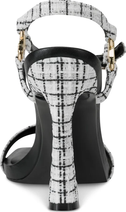 Karl Lagerfeld Paris Women's Cybil Sandals - White/ Black - Image 3