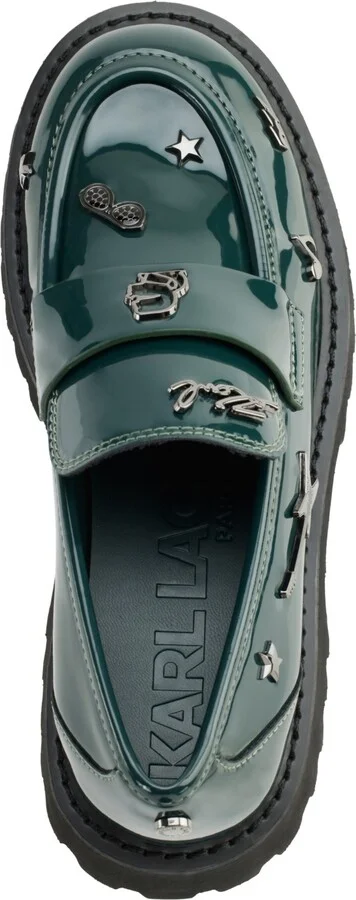 Karl Lagerfeld Paris Women's Gaston Rocker Almond Toe Lug Loafers - Image 4