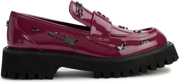 Karl Lagerfeld Paris Women's Gaston Rocker Almond Toe Lug Loafers - Image 10