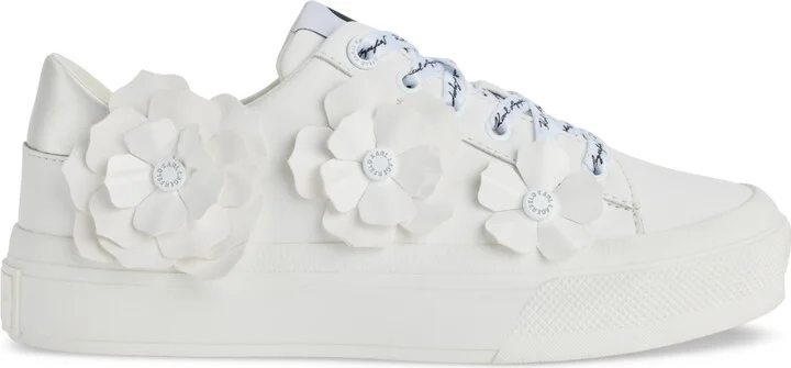 Karl Lagerfeld Paris Women's Georgia Lace-Up Embellished Sneakers - Image 2