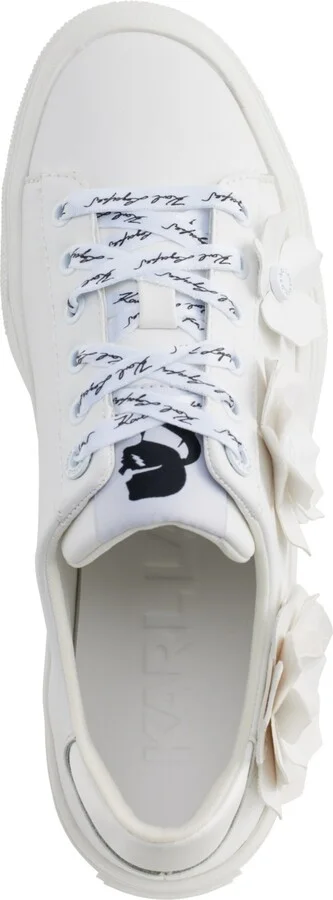Karl Lagerfeld Paris Women's Georgia Lace-Up Embellished Sneakers - Image 4
