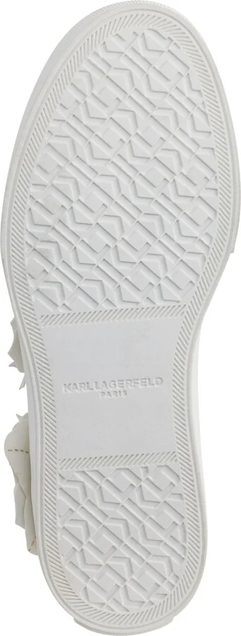 Karl Lagerfeld Paris Women's Georgia Lace-Up Embellished Sneakers - Image 5