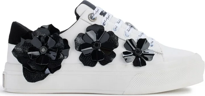 Karl Lagerfeld Paris Women's Georgia Lace-Up Embellished Sneakers - Image 6