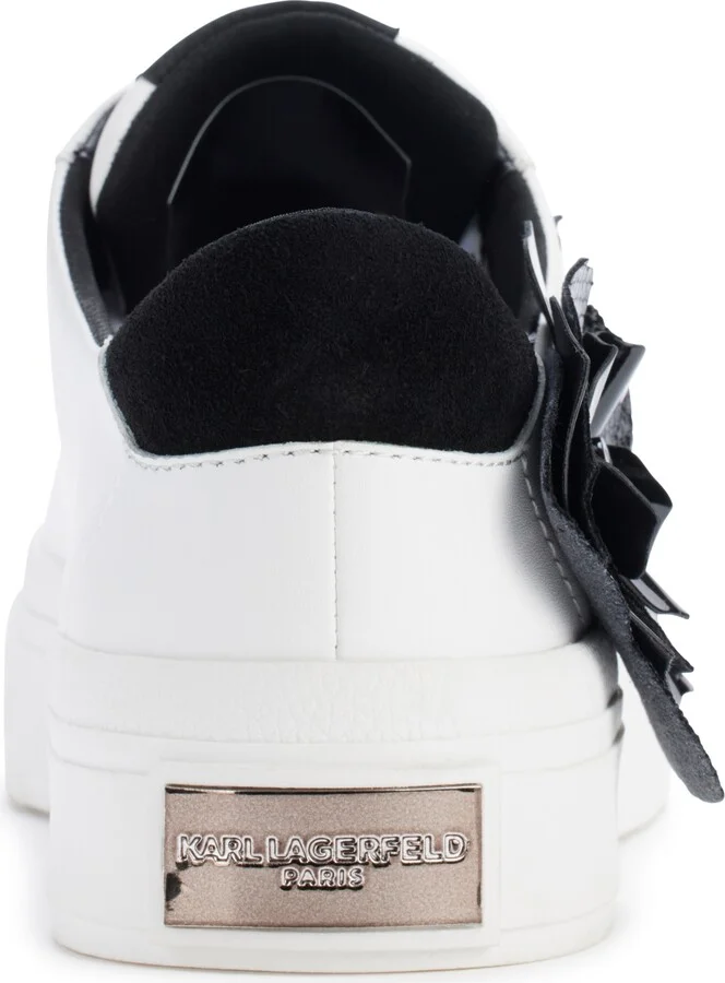 Karl Lagerfeld Paris Women's Georgia Lace-Up Embellished Sneakers - Image 7
