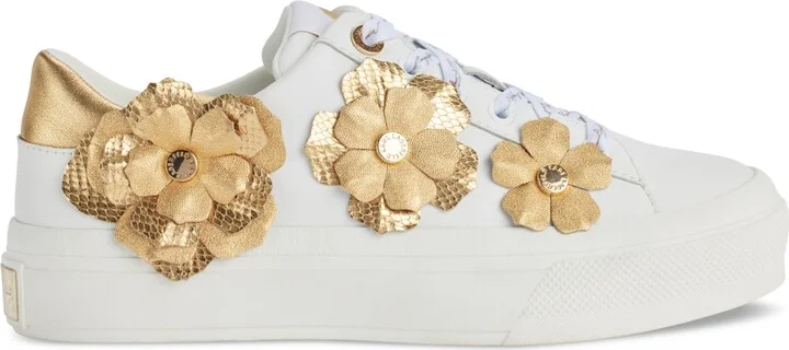 Karl Lagerfeld Paris Women's Georgia Lace-Up Embellished Sneakers - Image 10