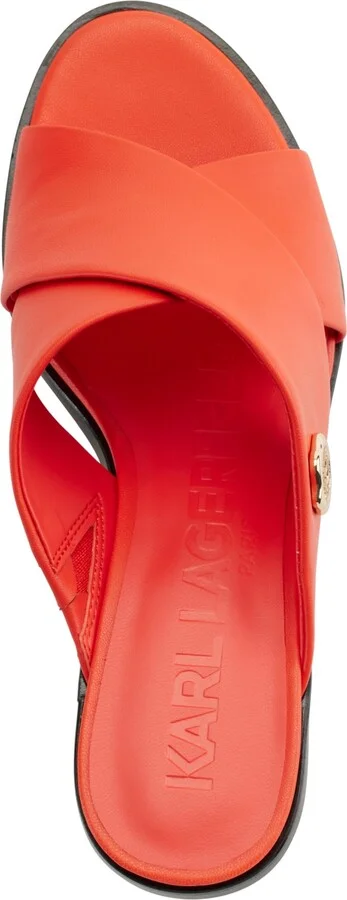 Karl Lagerfeld Paris Women's Henryk Crisscross Sandals - Image 4