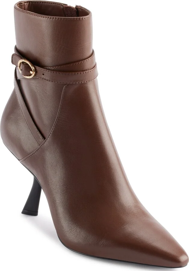 Karl Lagerfeld Paris Women's Karly Stiletto Heeled Booties