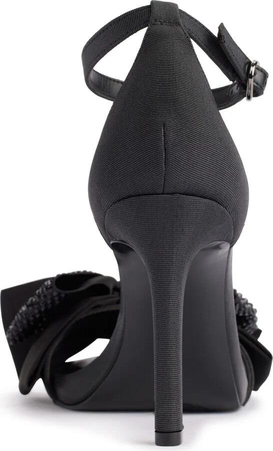 Karl Lagerfeld Paris Women's Kenz Bow Ankle Strap Dress Sandals - Image 7