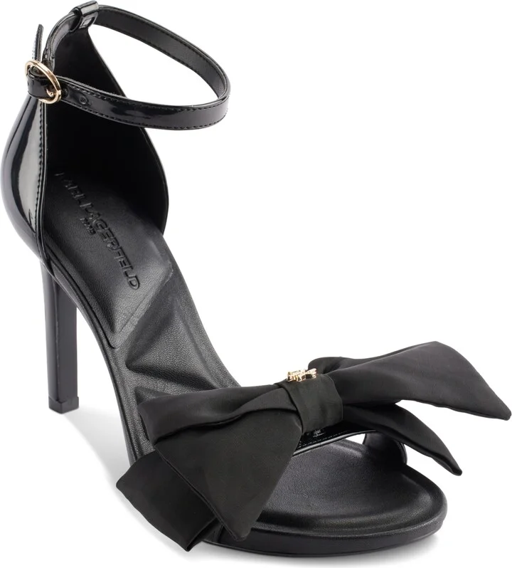 Karl Lagerfeld Paris Women's Kenz Bow Sandals