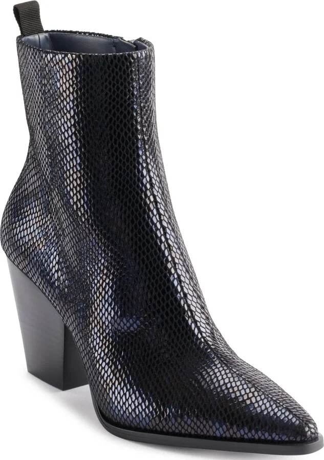 Karl Lagerfeld Paris Women's Keslyn Western Pointy Toe Boots