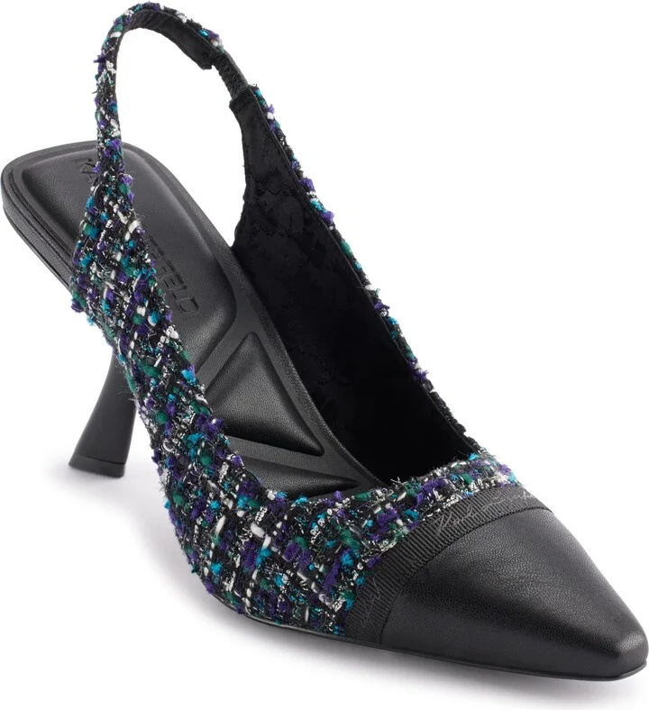 Karl Lagerfeld Paris Women's Kinsely Evening Slingback Pump