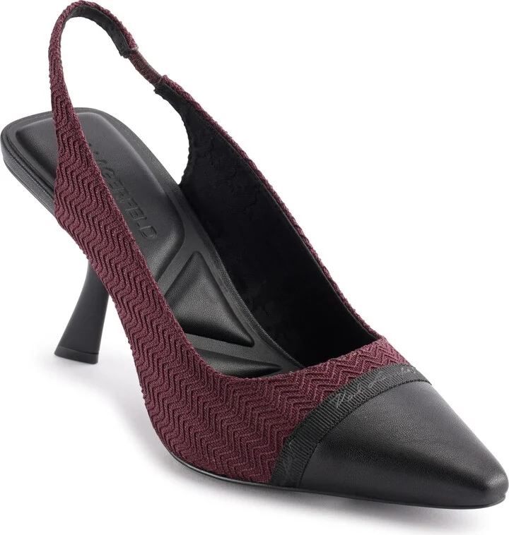 Karl Lagerfeld Paris Women's Kinsley Evening Slingback Pump