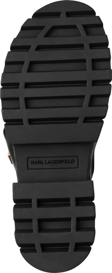 Karl Lagerfeld Paris Women's Lacara Lug Slide Flat Sandals - Image 5