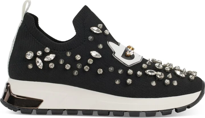 Karl Lagerfeld Paris Women's Malna Embellished Pull-On Sneakers - Image 2