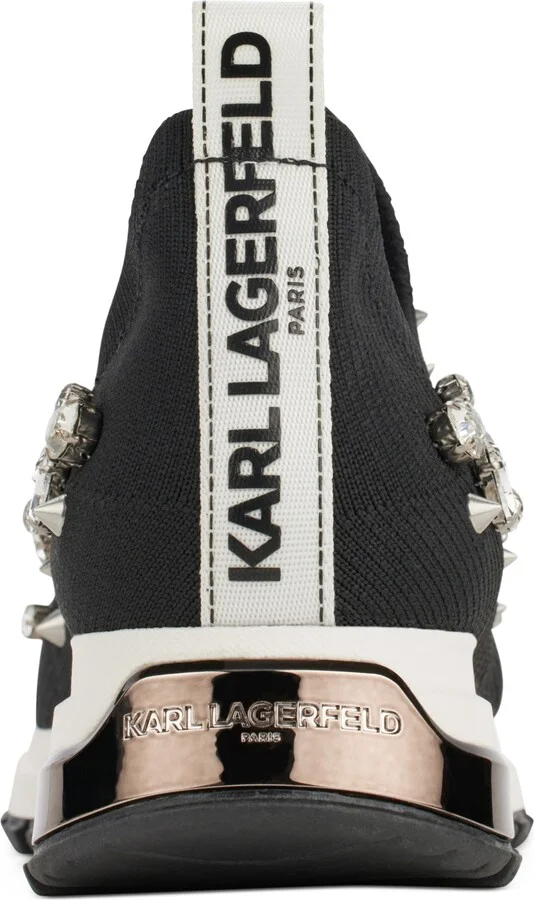 Karl Lagerfeld Paris Women's Malna Embellished Pull-On Sneakers - Image 3