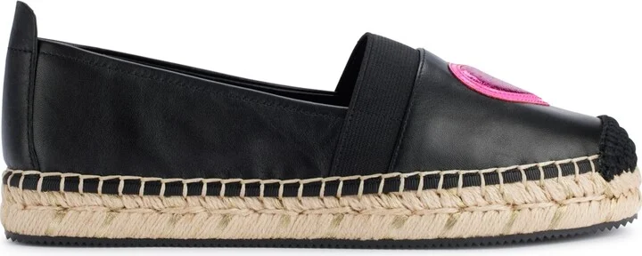 Karl Lagerfeld Paris Women's Manika Heart Patch Espadrille Flats - Image 2