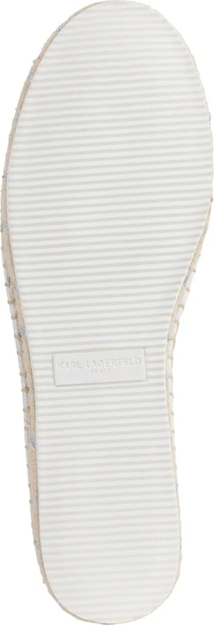 Karl Lagerfeld Paris Women's Manika Heart Patch Espadrille Flats - Image 9