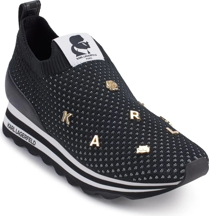 Karl Lagerfeld Paris Women's Marje Everyday Slip On Sneaker