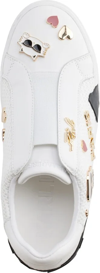 Karl Lagerfeld Paris Women's Mavise Slip-On Sneakers - Black/Multi - Image 8
