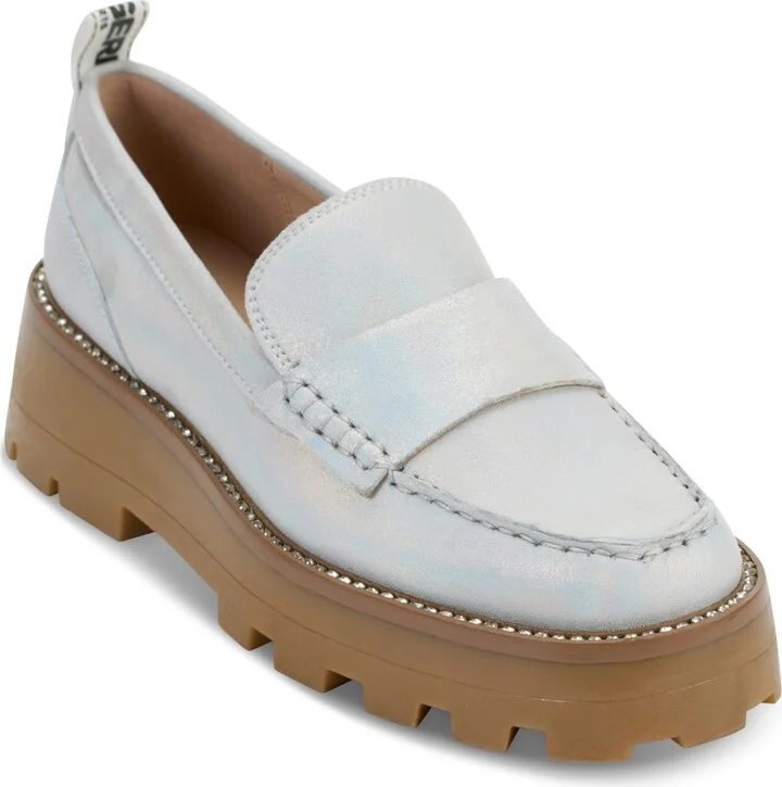 Karl Lagerfeld Paris Women's Maysun Slip-On Platform Lug Sole Loafer