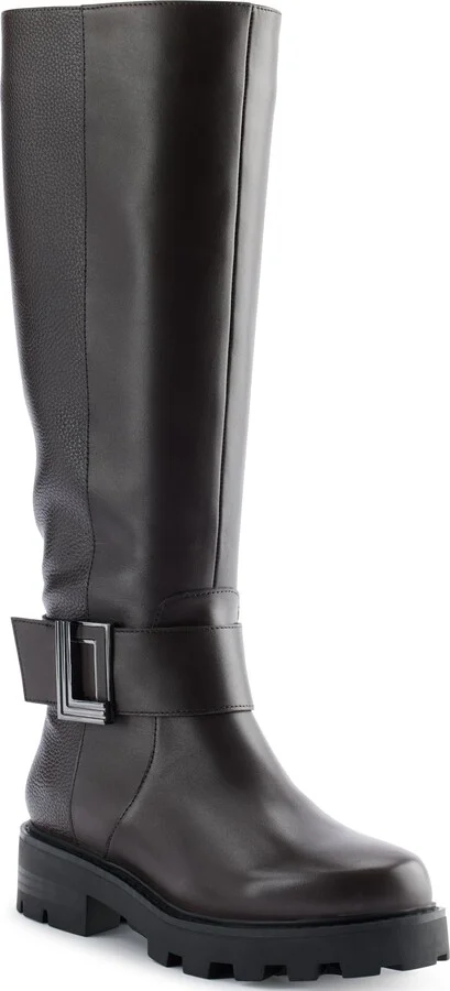 Karl Lagerfeld Paris Women's Meara Knee High Boot Ankle