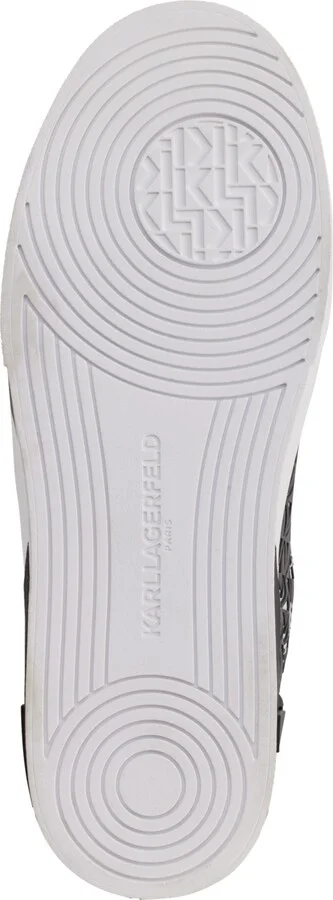 Karl Lagerfeld Paris Women's Melora Lace-Up Low-Top Sneakers - White/ Black - Image 5