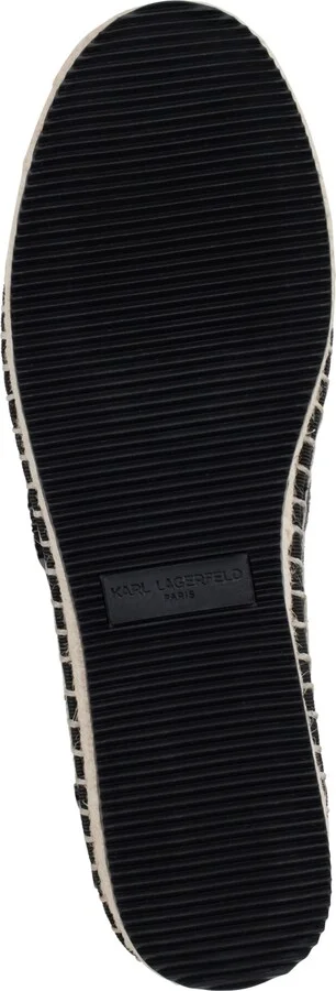 Karl Lagerfeld Paris Women's Michaela Embellished Slip-On Espadrille Flats - Image 5