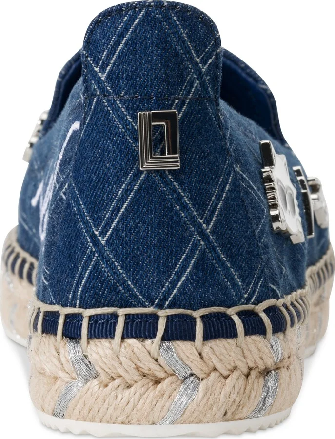 Karl Lagerfeld Paris Women's Michaela Embellished Slip-On Espadrille Flats - Image 7