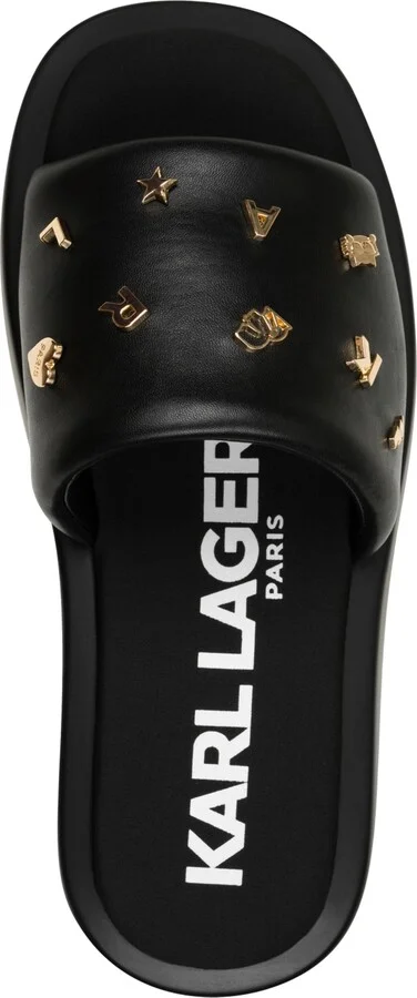 Karl Lagerfeld Paris Women's Opal Studded Sandals - Image 8